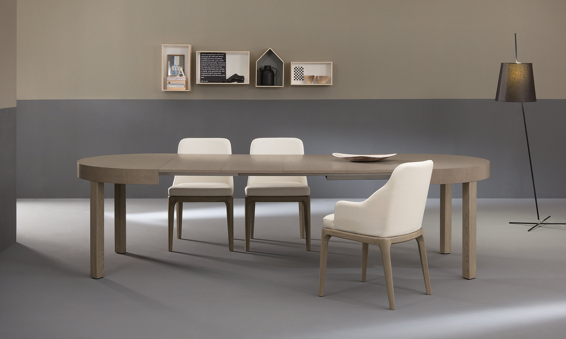 Tavolo da pranzo allungabile design moderno Whart Stone