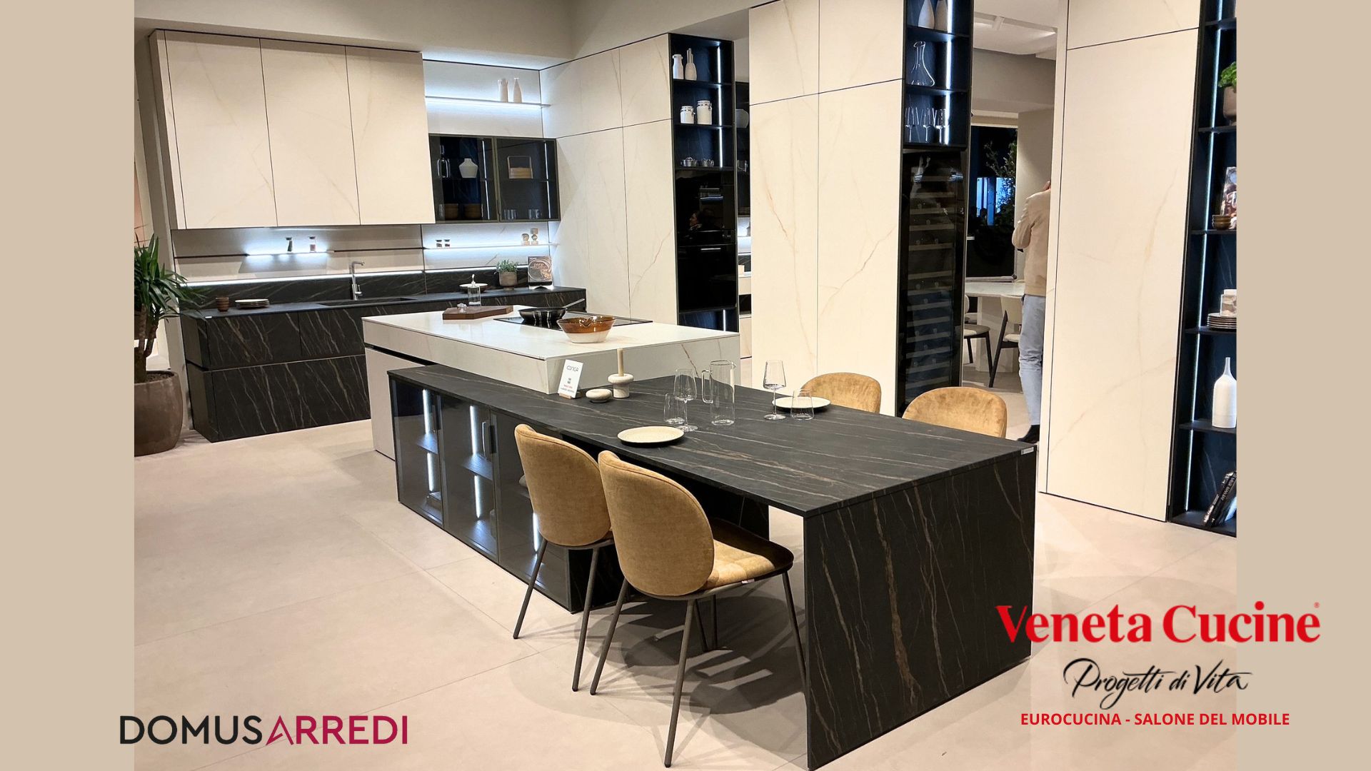 Cucina in ceramica Caranto di Veneta Cucine