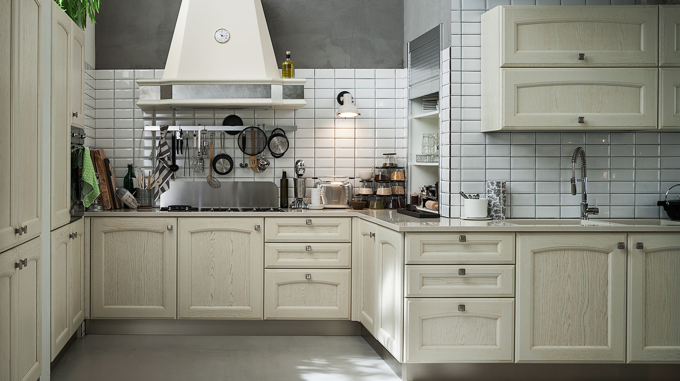 cucina classica in legno Veneta cucine 