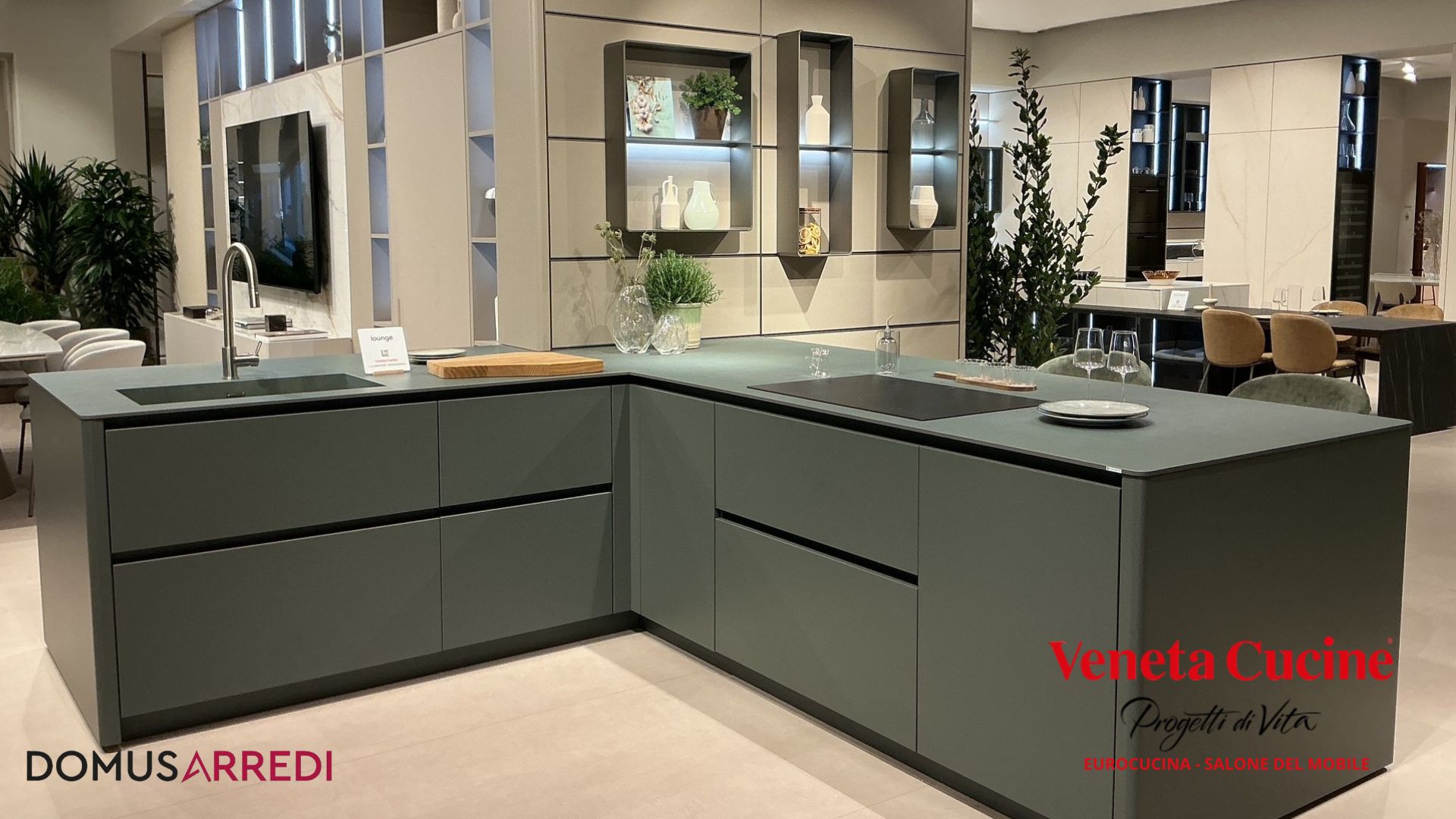Veneta Cucine modello Lounge top ceramica