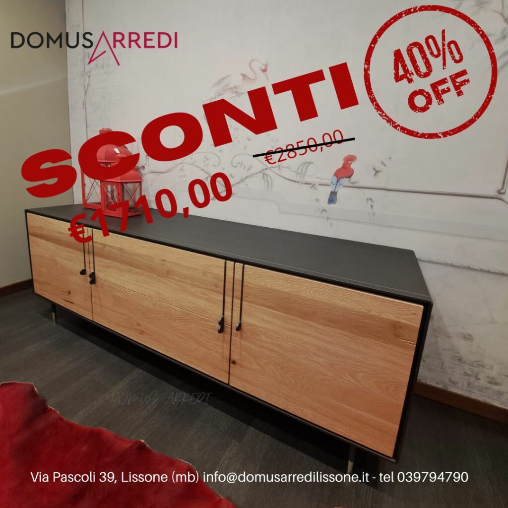 madia legno massello scontatissimo