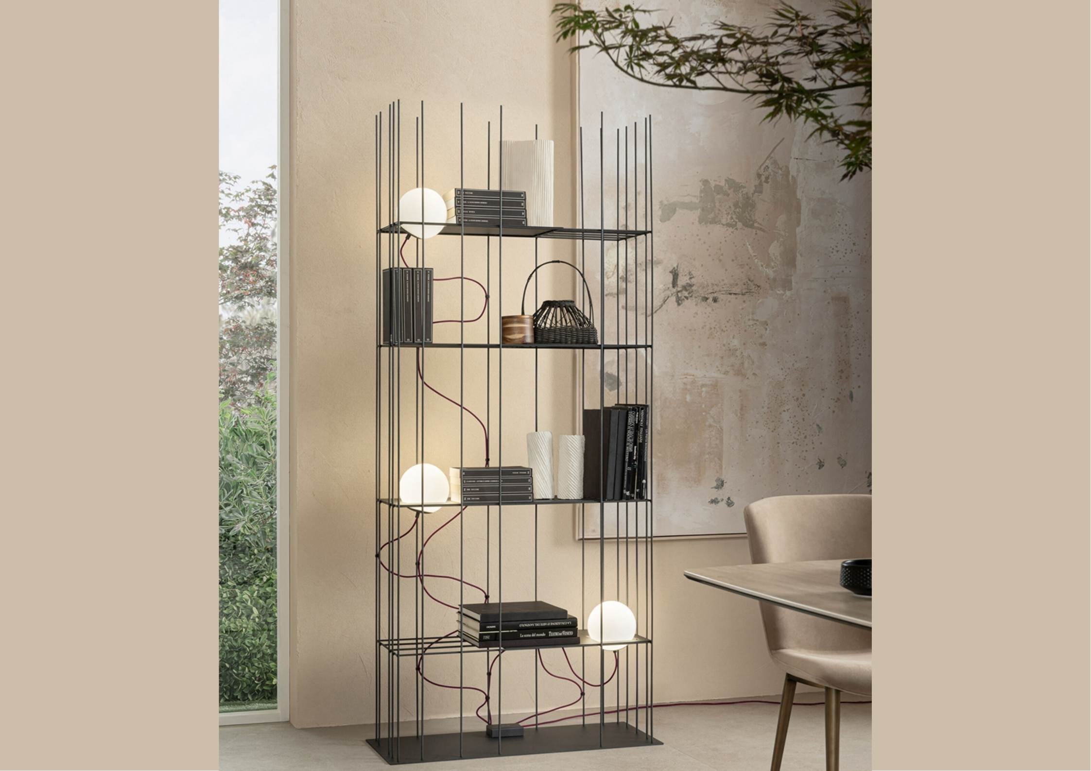 Lampada libreria Iron 